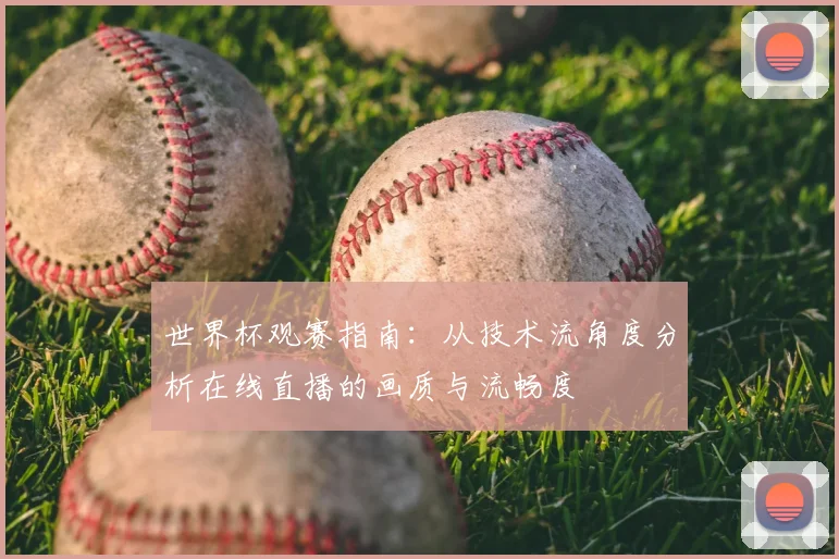 世界杯观赛指南：从技术流角度分析在线直播的画质与流畅度